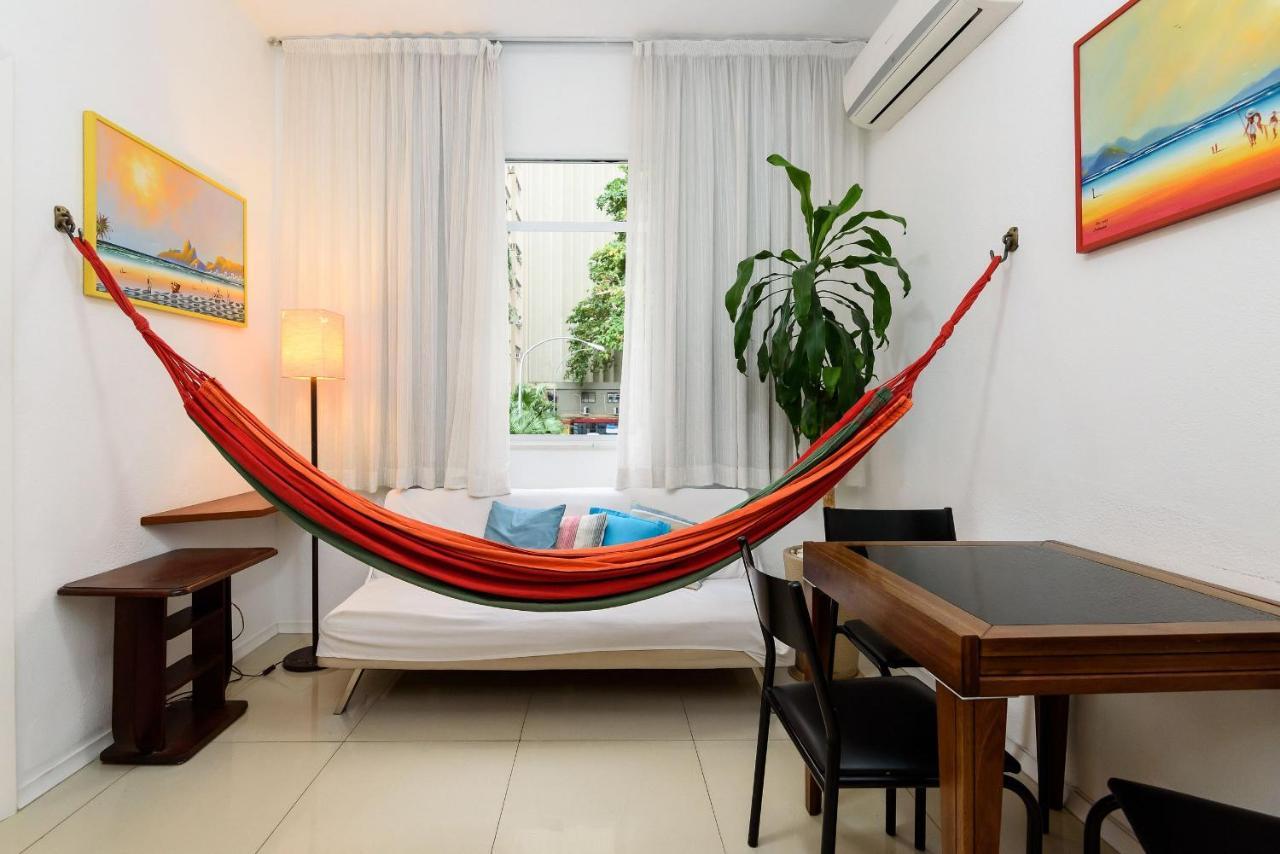 Charmoso apartamento na praia de Ipanema Rio de Janeiro Exterior foto