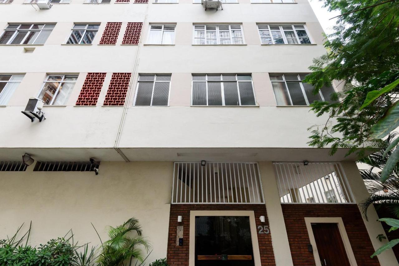 Charmoso apartamento na praia de Ipanema Rio de Janeiro Exterior foto